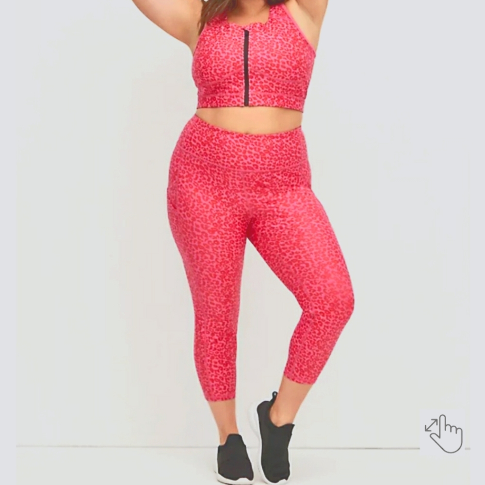 Torrid Active Leggings, Size 3X, Pink